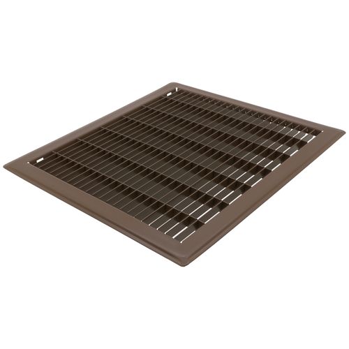 12" x 14" Floor Return Air Grille (Brown)