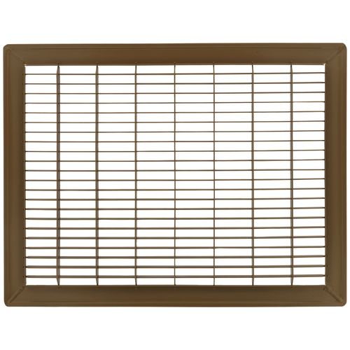 12" x 16" Floor Return Air Grille (Brown)
