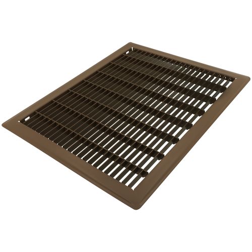 12" x 16" Floor Return Air Grille (Brown)