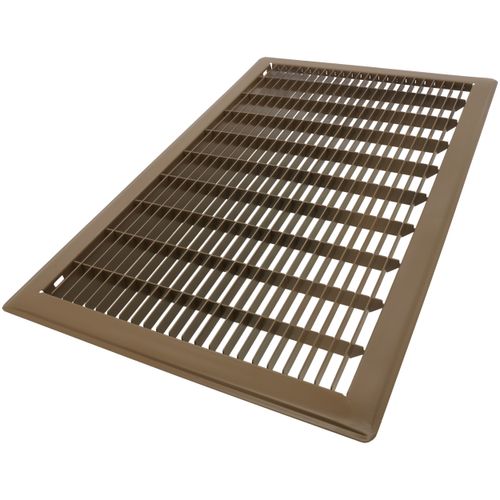 12" x 20" Floor Return Air Grille (Brown)