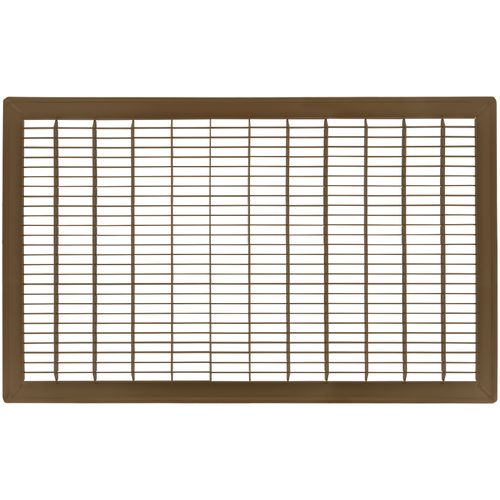 14" x 24" Floor Return Air Grille (Brown)