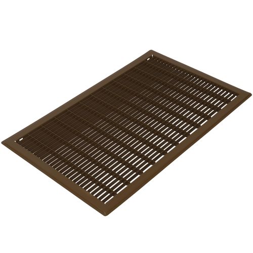 14" x 24" Floor Return Air Grille (Brown)