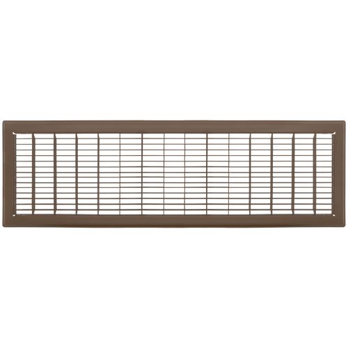 16" x 30" Floor Return Air Grille (Brown)
