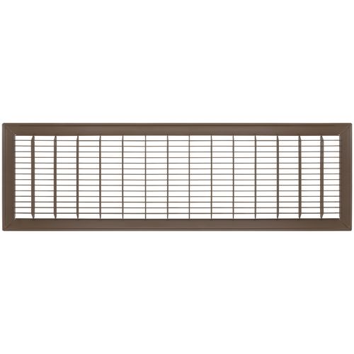 16" x 30" Floor Return Air Grille (Brown)