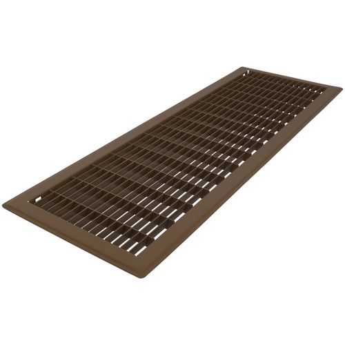 16" x 30" Floor Return Air Grille (Brown)