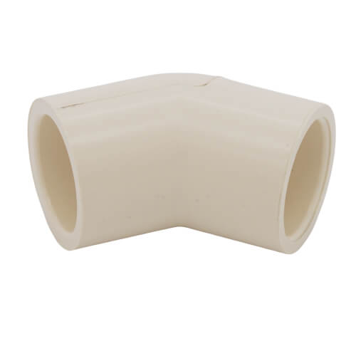 1/2" CPVC CTS 45Â° Elbow (Socket)