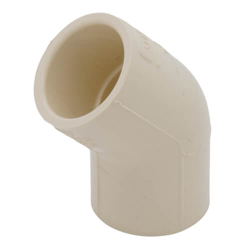 3/4" CPVC CTS 45Â° Elbow (Socket)