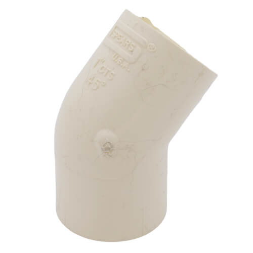 1" CPVC CTS 45Â° Elbow (Socket)