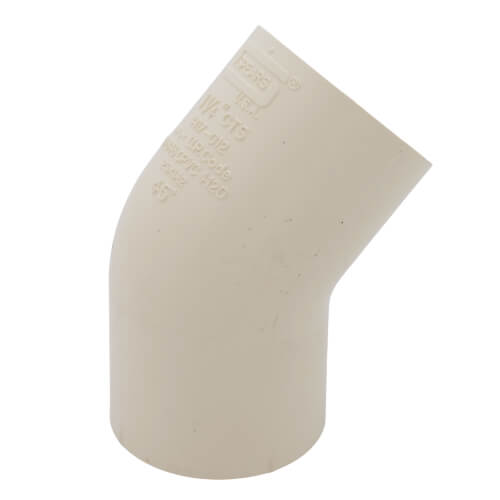1-1/4" CPVC CTS 45Â° Elbow (Socket)