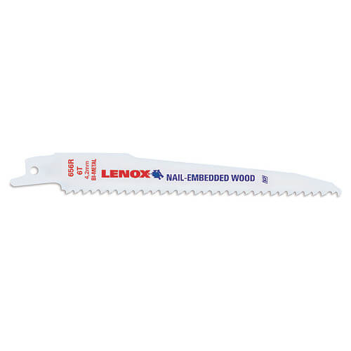 618R - 6" Bi-Metal Reciprocating Blade, 25-pack (Metal & Non-Ferrous Metal)