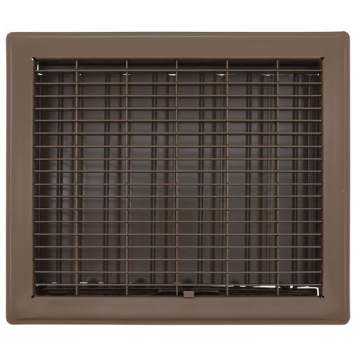 10" x 12" Floor Register (Light Brown)