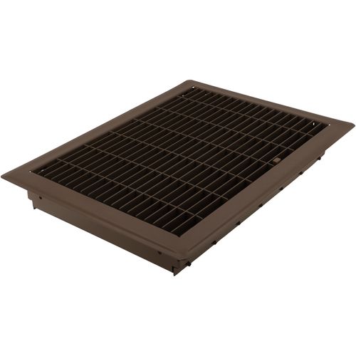10" x 14" Floor Register (Light Brown)