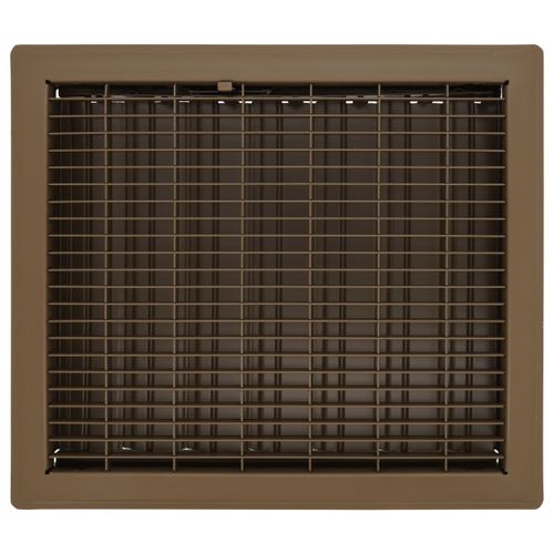 12" x 14" Floor Register (Light Brown)