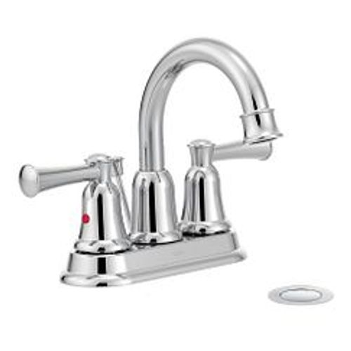 Capstone Chrome 2 Handle High Arc Bathroom Faucet