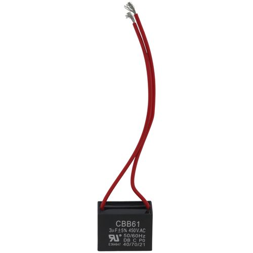 Capacitor - 3uF, RoHS, Rectangular (450v)