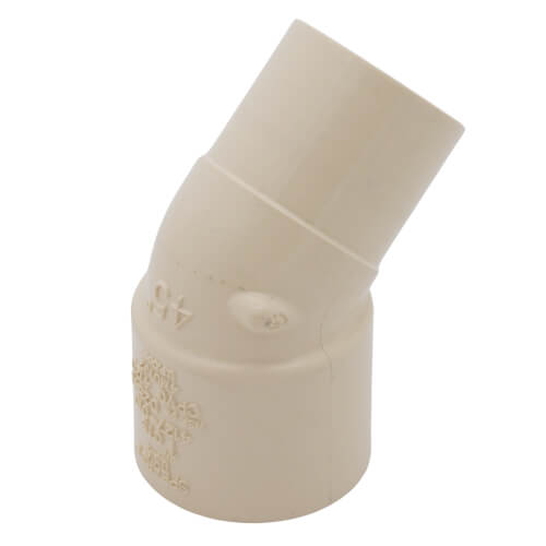 1" CPVC CTS 45Â° Street Elbow (Spigot x Socket)