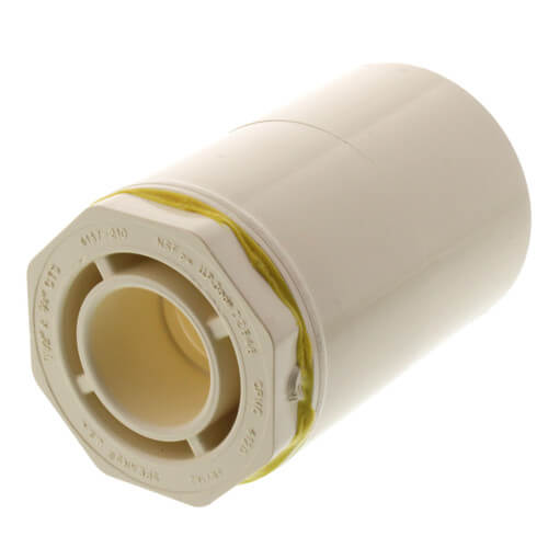 1-1/2" x 3/4" CPVC CTS Reducer Coupling (Socket)