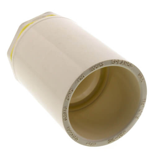 1-1/2" x 1" CPVC CTS Reducer Coupling (Socket)