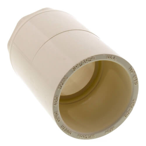 1-1/2" x 1-1/4" CPVC CTS Reducer Coupling (Socket)
