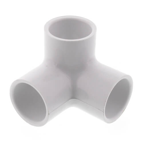 3/4" PVC Sch. 40 90Â° Elbow w/ Side Outlet