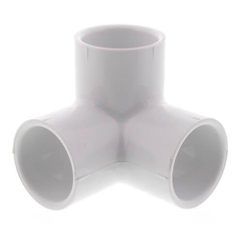 1" PVC Sch. 40 90Â° Elbow w/ Side Outlet