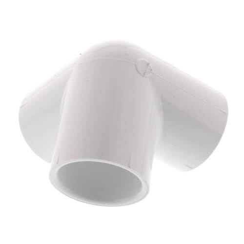 1" PVC Sch. 40 90° Elbow w/ Side Outlet