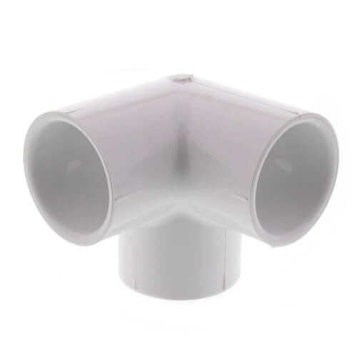 1" PVC Sch. 40 90° Elbow w/ Side Outlet