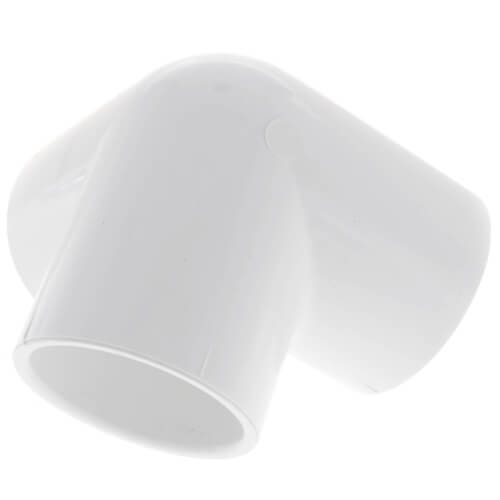1-1/2" PVC Sch. 40 90° Elbow w/ Side Outlet