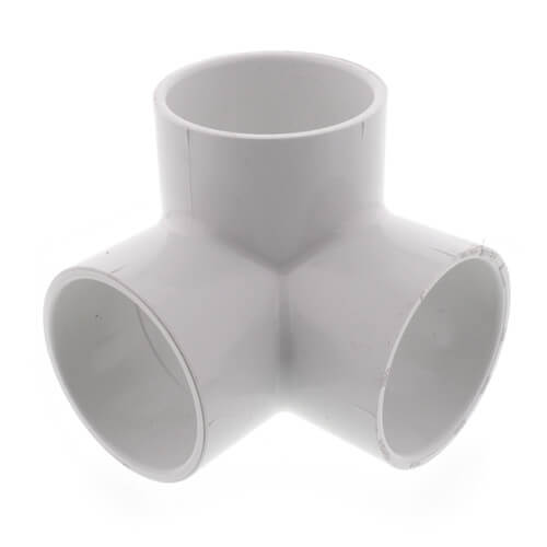 2" PVC Sch. 40 90° Elbow w/ Side Outlet
