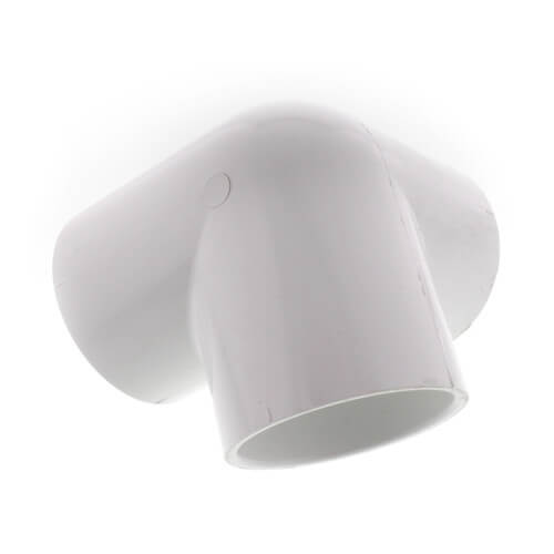 2" PVC Sch. 40 90° Elbow w/ Side Outlet