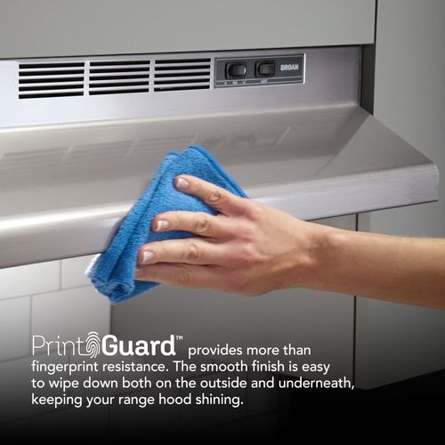 41000 Series 30" Ductless Under-Cabinet Range Hood (Stainless) 7 41000 Series 30" Ductless Under-Cabinet Range Hood (Stainless)