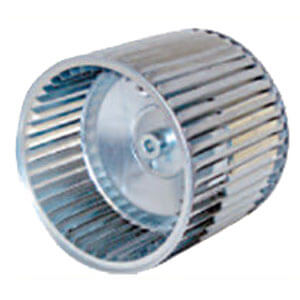10-5/8" Diameter, 1/2" Hub Clockwise Convex Direct Drive Blower Wheel