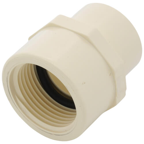 1" CTS CPVC Female Adapter w/ Gasket (Socket x NPSC)