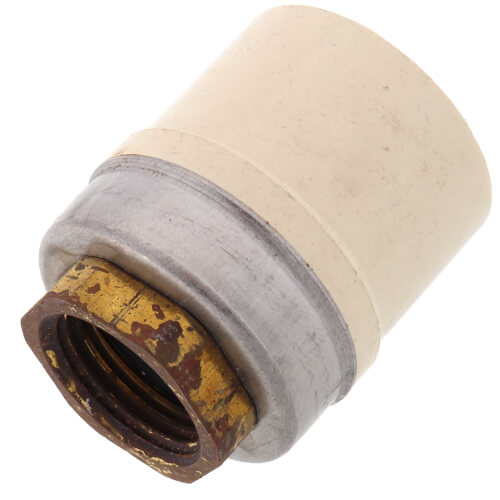 1" x 1/2" CTS CPVC Female Adapter (Socket x Brass FPT)