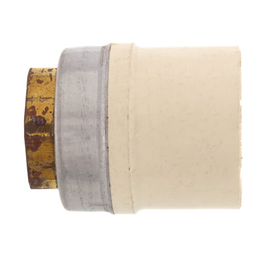 1" x 1/2" CTS CPVC Female Adapter (Socket x Brass FPT)