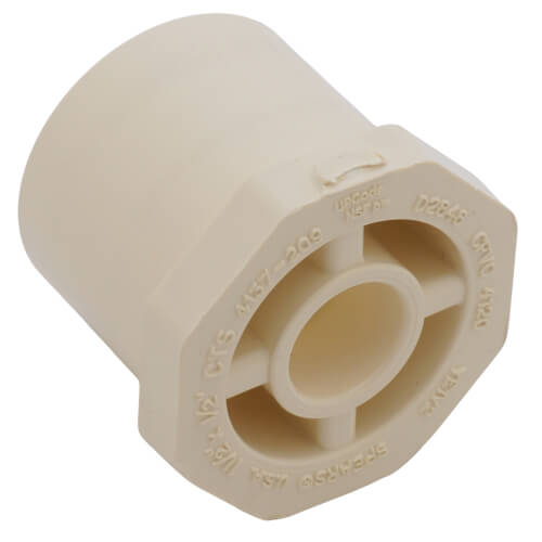 1-1/2" x 1/2" CTS CPVC Spigot x Socket Bushing