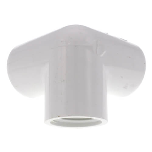 3/4" PVC Sch. 40 90° Elbow w/ Side Outlet (Socket x FIPT)