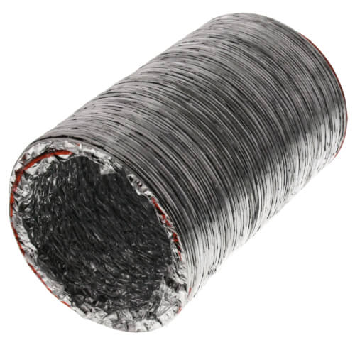 4" x 8 Ft. Flexible Semi-Rigid Aluminum Duct