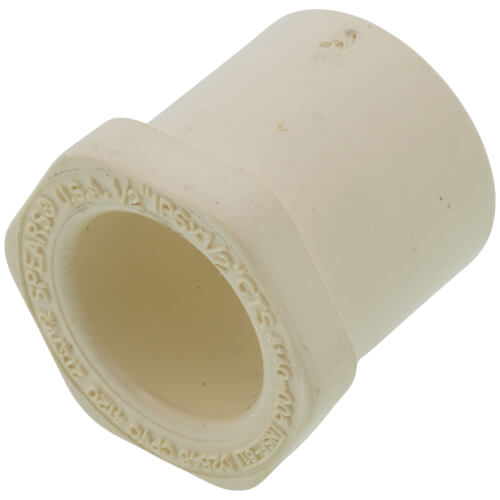 1/2" CTS CPVC Transition Bushing (IPS Spigot x CTS Socket)