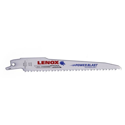 656R - 6" Bi-Metal Reciprocating Blade, (Wood & Wood with Nails)