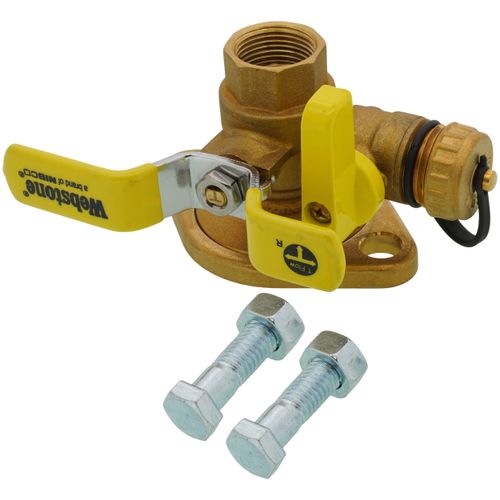 3/4" Threaded Isolator Flange w/ Multi-Function Drain and Rotating Flange