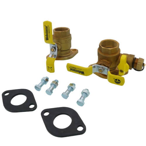 1-1/4" IPS x Rotating Flange Isolator Circulator Pump Install Kit