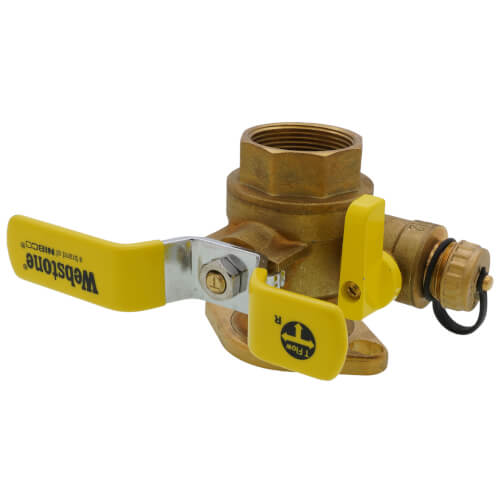 1-1/2" Threaded Isolator w/ MF Drain & Rotating Flange - High Velocity