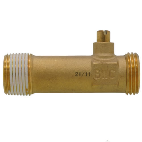Brass Drain Valve (3/4" M x 2" Shank), 415-42351-02