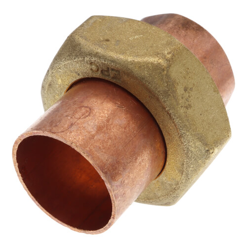 1-1/8" OD ACR Copper Union