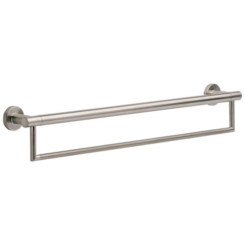 24" Contemporary Towel Bar w/ Assist Bar (Stainless), 41519-SS