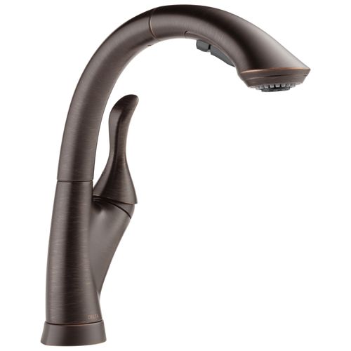 4153-RB-DST Linden Single Handle Pull-Out Kitchen Faucet (Venetian Bronze)