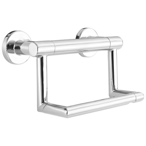BathSafety Contemporary Toilet Paper Holder w/ Assist Bar (Chrome), 41550