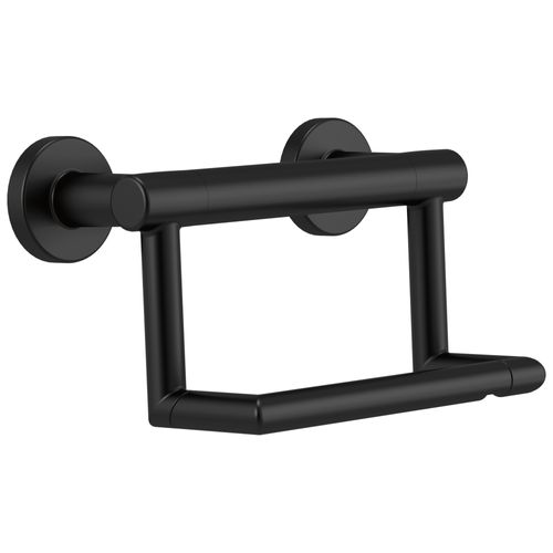 Contemporary Tissue Holder w/ Assist Bar (Matte Black), 41550-BL