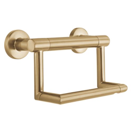 BathSafety Contemporary Toilet Paper Holder w/ Assist Bar (Champagne Bronze), 41550-CZ